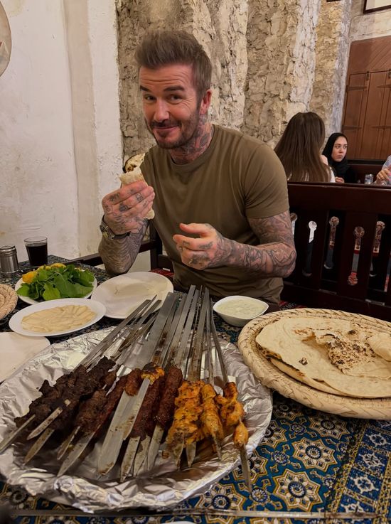 Tandır fırınında Beckham, beklenmedik lezzet şöleni!