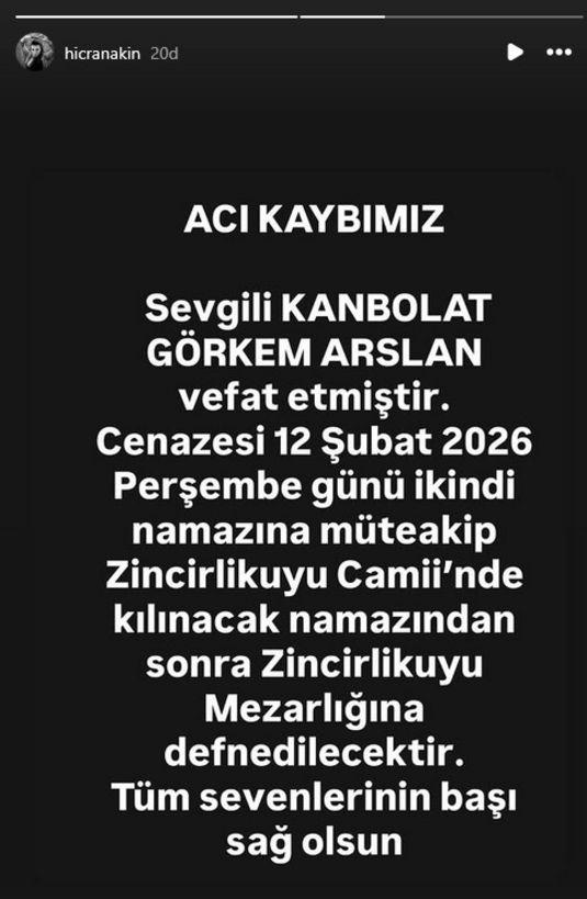 Yetenekli bir sanatçı, ani bir kayıp, derin üzüntü