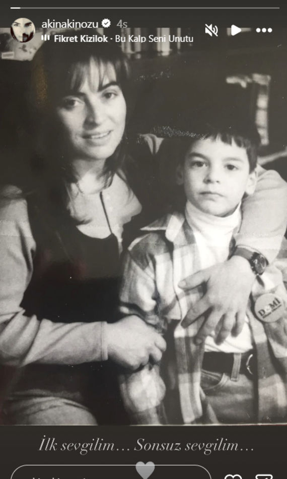 Kalbiyle annesine Sevgililer Günü mesajı gönderdi