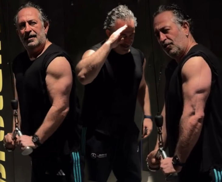 Enerjik antrenman, yeni film için motivasyon artıyor!