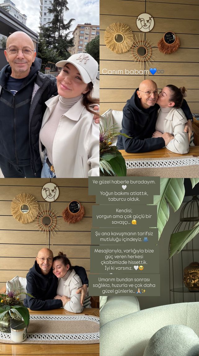 Sevinçli haber: Babam yoğun bakımdan çıktı, evimize döndü