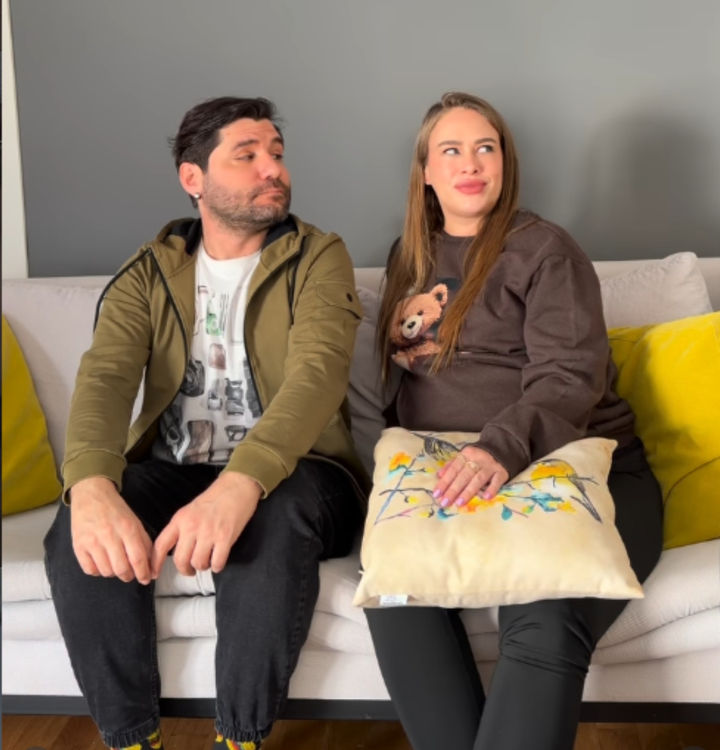 Minik Karya geldi, aile mutluluğu tamamlandı!