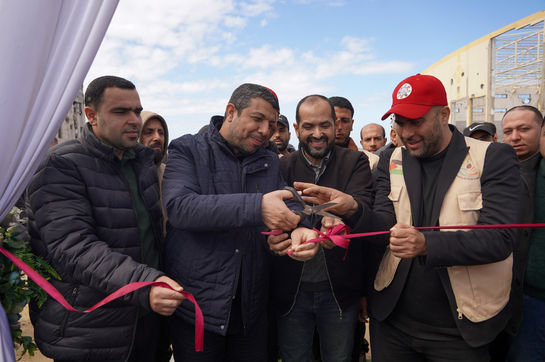 Umut yeşerdi Gazze'de, Tilbe'nin desteğiyle çadır kent