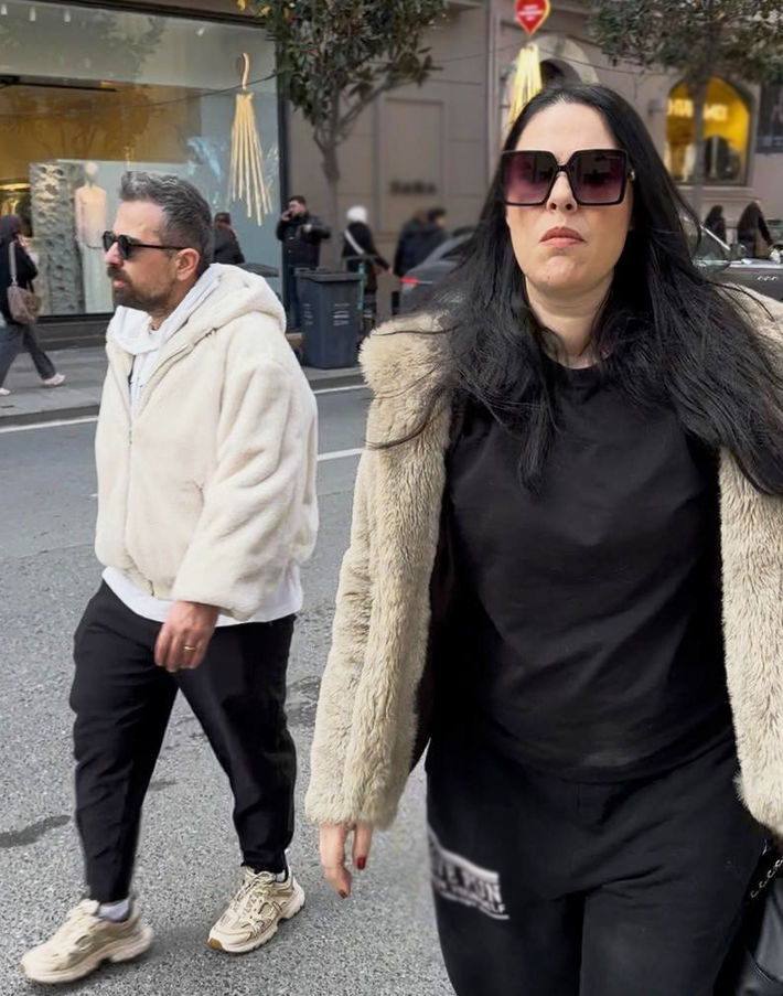 Gergin anlar, Nişantaşı sokaklarında boşanma kapışması