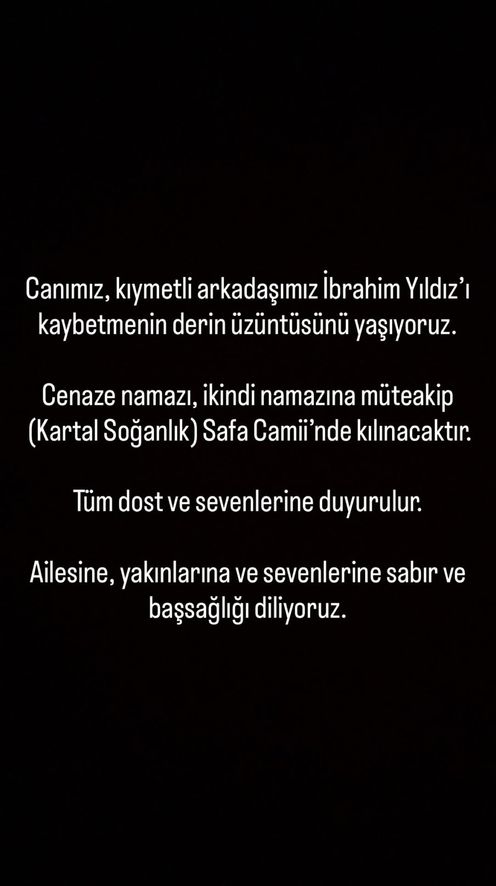 Yetenek soldu, sanat dünyası yas tutuyor