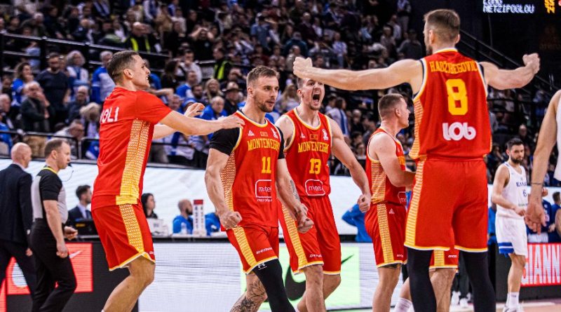 Atina'da şok: Montenegro basketbolu eledi!