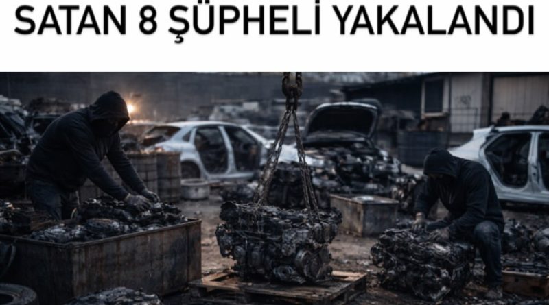 Hızlı hareket, parçalama, satış: Ankara'da oto hırsızlığı şebekesi çöktü