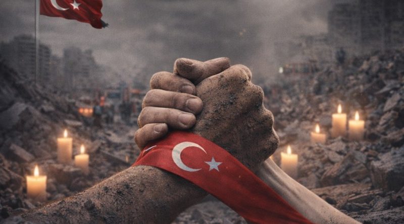 Umut yeşerdi, eller kenetlendi, Türkiye birlikte yükseldi