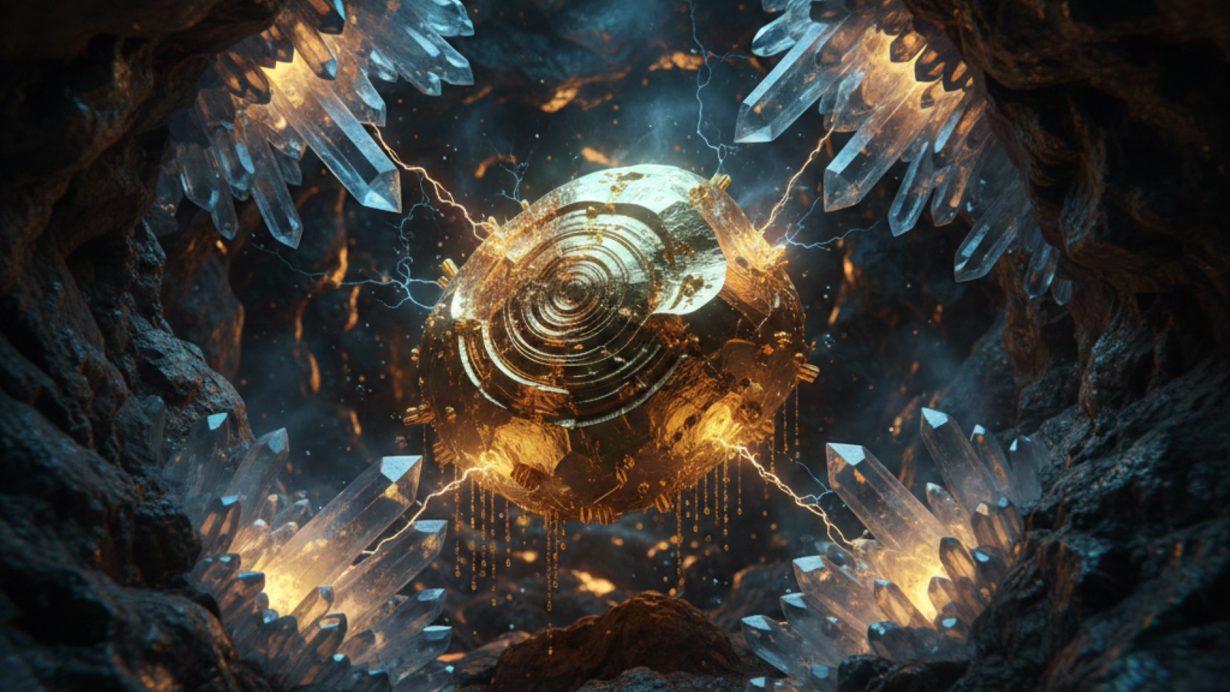 Derinliklerden gelen sarsıntı, altına dönüşen sır