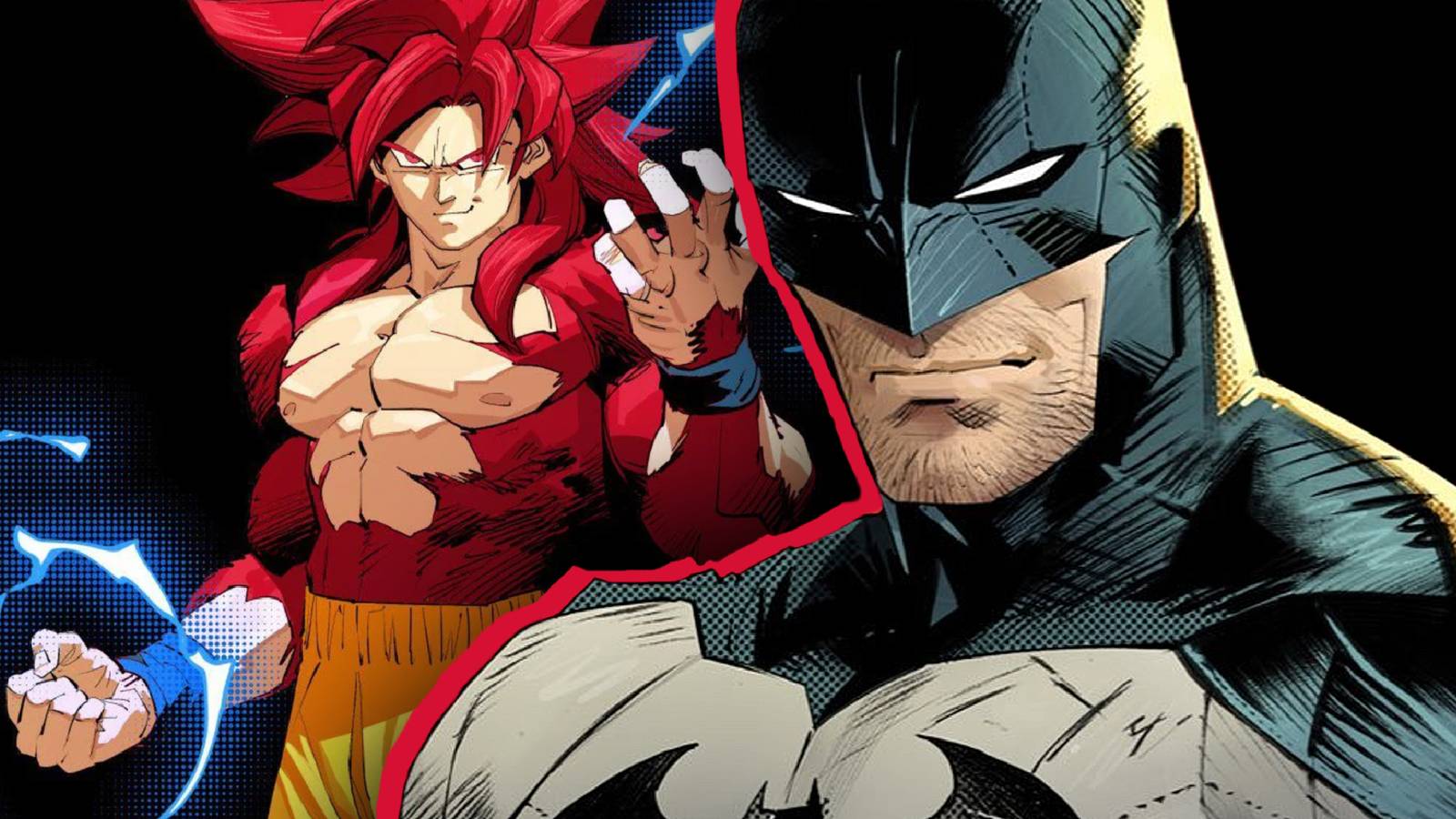 Karanlık Gotham, enerjik Dragon Ball kahramanlarıyla buluştu