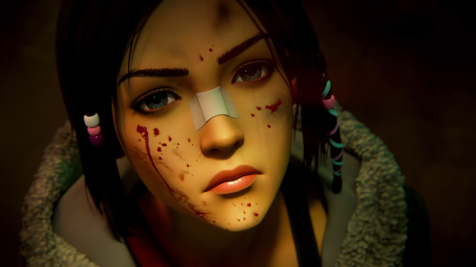 Neon ışıklar, yağmur ve gizemle dolu bir gelecek