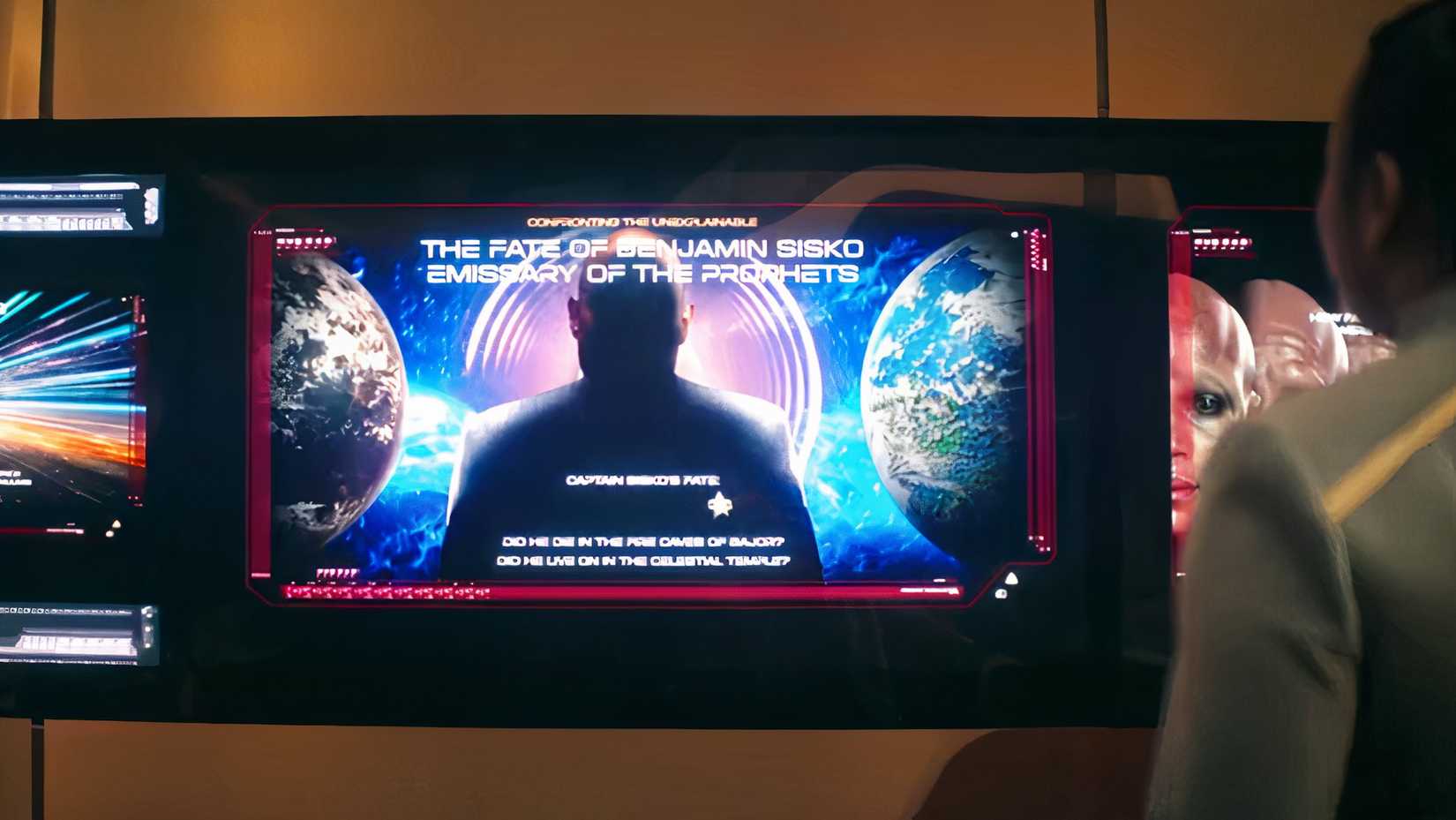 Geçmişe veda, Starfleet'ten yankılanan bir ses