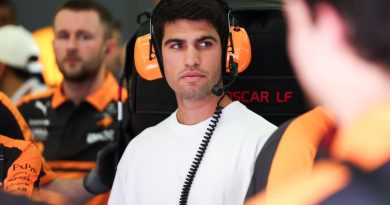 Tenis efsanesi, Formula 1'in heyecanını solumak için piste!