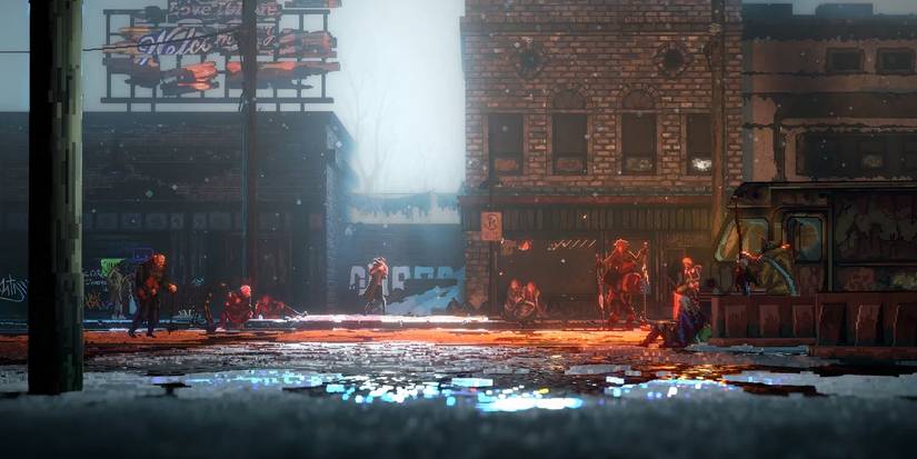 Neon ışıklar, karanlık sokaklar, distopik bir gelecek