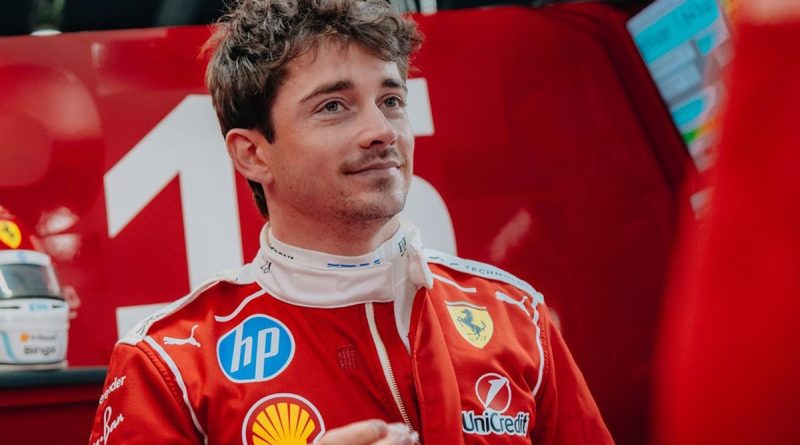 Monako'da efsanevi Ferrari ile Leclerc'in nostaljik anları