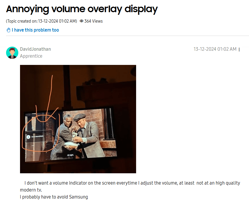 Karmaşık yazılım, hayal kırıklığı, basitlik özlemi, OLED deneyimi