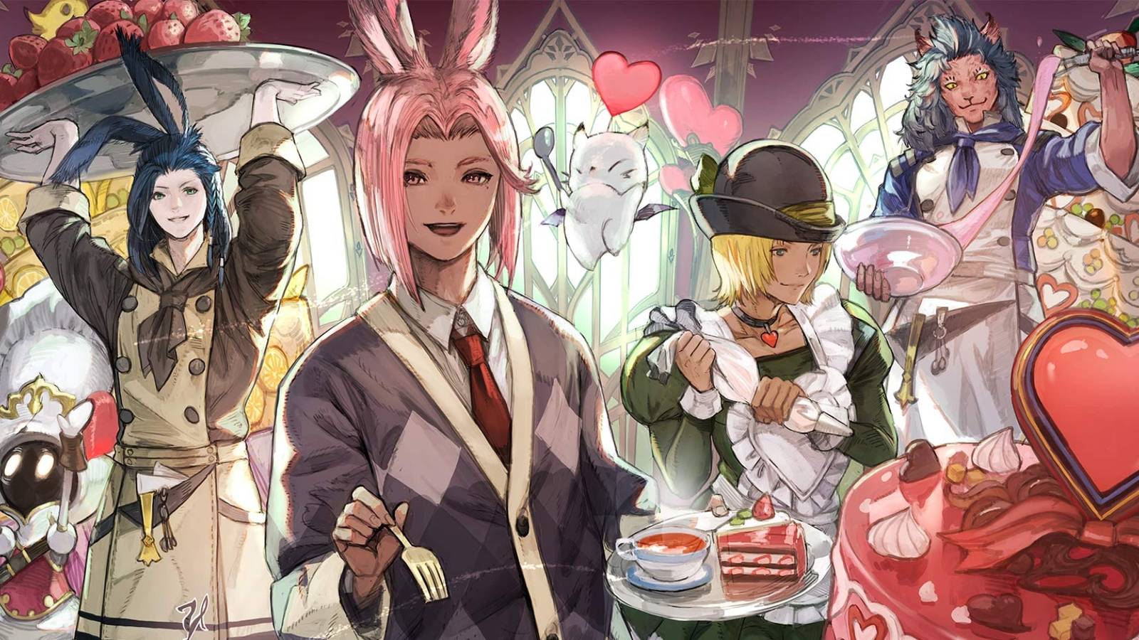 Aşk, hediye, macera, FFXIV'te Valentione's Günü!