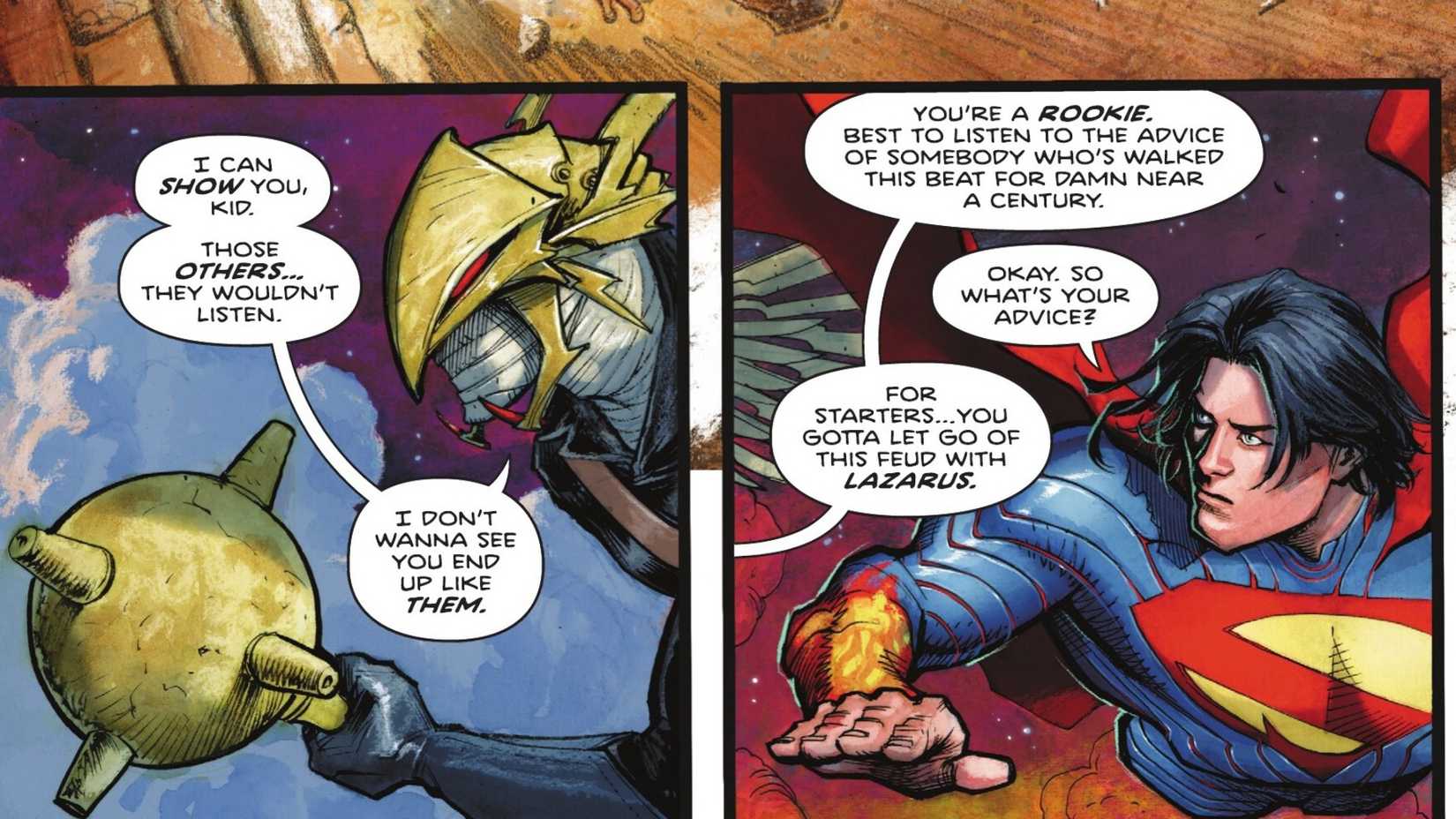 Karanlık gölgeler, yeni bir Süpermen'in yükselişini gözetliyor