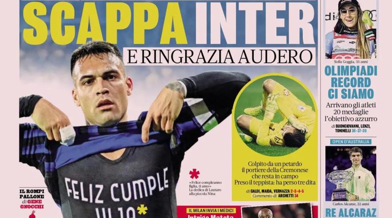 Tribün provokasyonu, şans Audero'nun yanındaydı, maç durdu