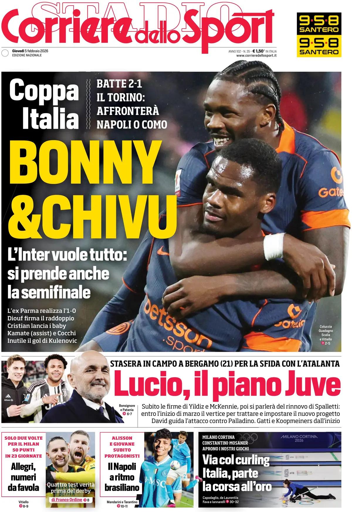 Inter'in zaferi, Coppa Italia yarı final biletini getirdi