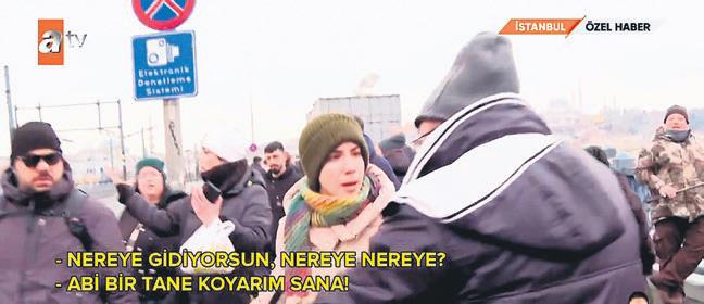 Köprüde bir anlık gerilim, yaşamın farklı bakış açıları