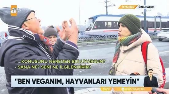 Köprüde balık, veganlık, tartışma, İstanbul, hayat