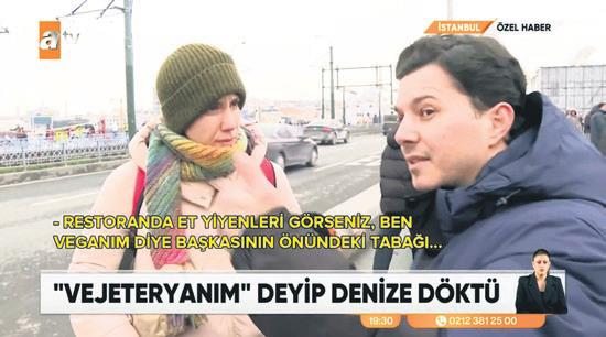 Köprüde balık, veganlık, tartışma, İstanbul, hayat