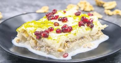 Kat kat lezzet, gelenekten sofraya güllaç keyfi