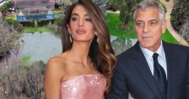 Nehir taştı, Clooney'nin evi sular altında kaldı