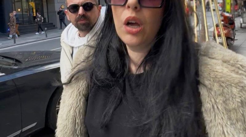 Gergin anlar, Nişantaşı sokaklarında boşanma karmaşası