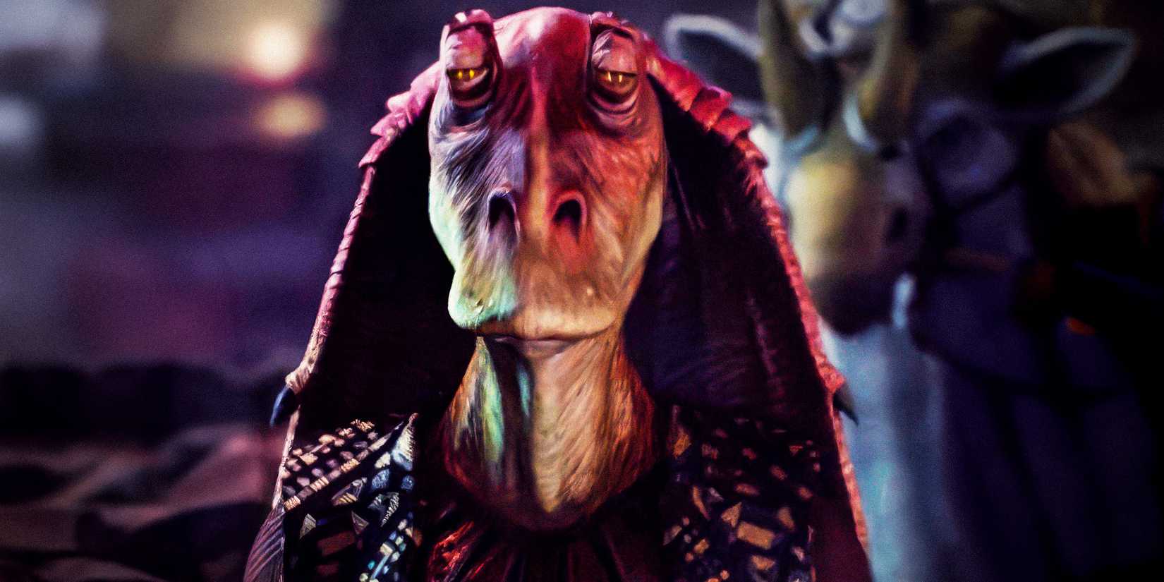 Gülümsüyor, affediliyor, kahramanlaşıyor, Jar Jar Binks yeniden doğuyor
