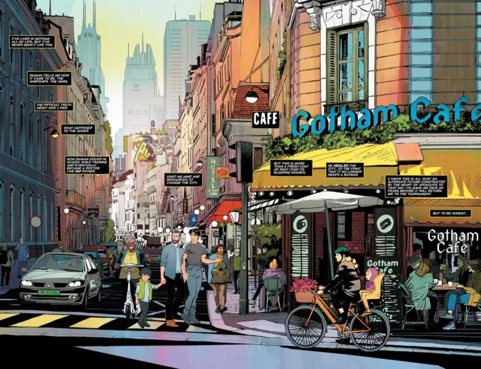 Gelecekten gelen bir miras, Bruce Wayne'in kaderini değiştiriyor