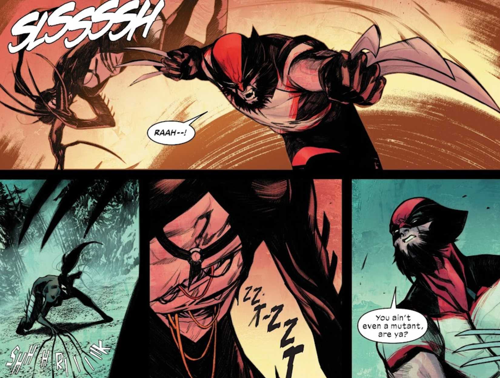 Yeniden doğuş, ölümün üstesinden gelmek, Wolverine'in dönüşümü