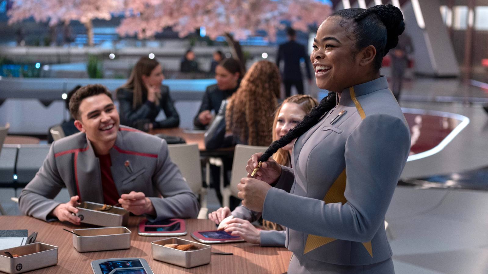 Jake Sisko geri döndü, Kerrice Brooks'u etkiledi, Star Trek coşkusu!