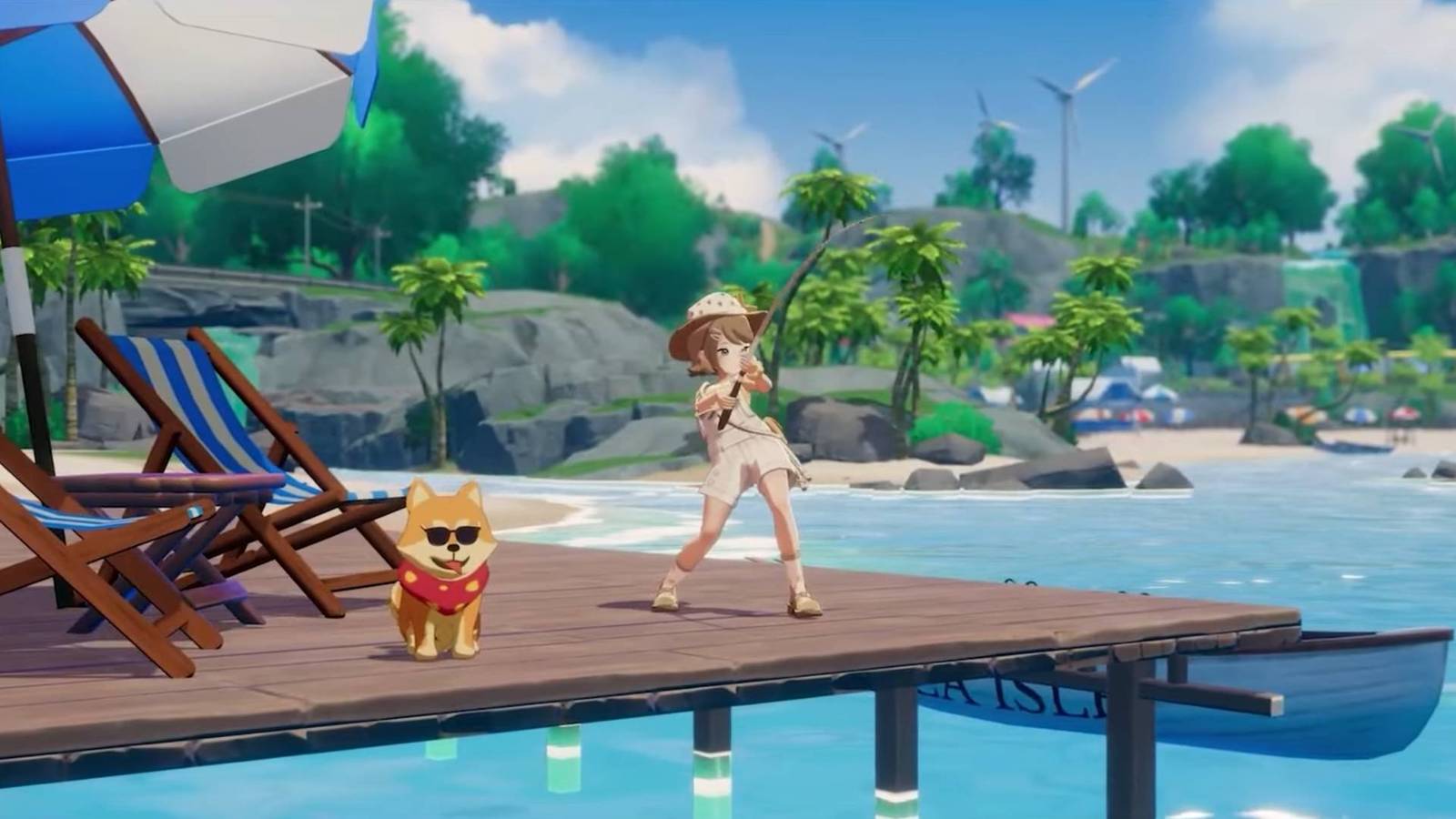 Sakin yaşam, anime grafikleri, romantizm ve keyif dolu bir ada