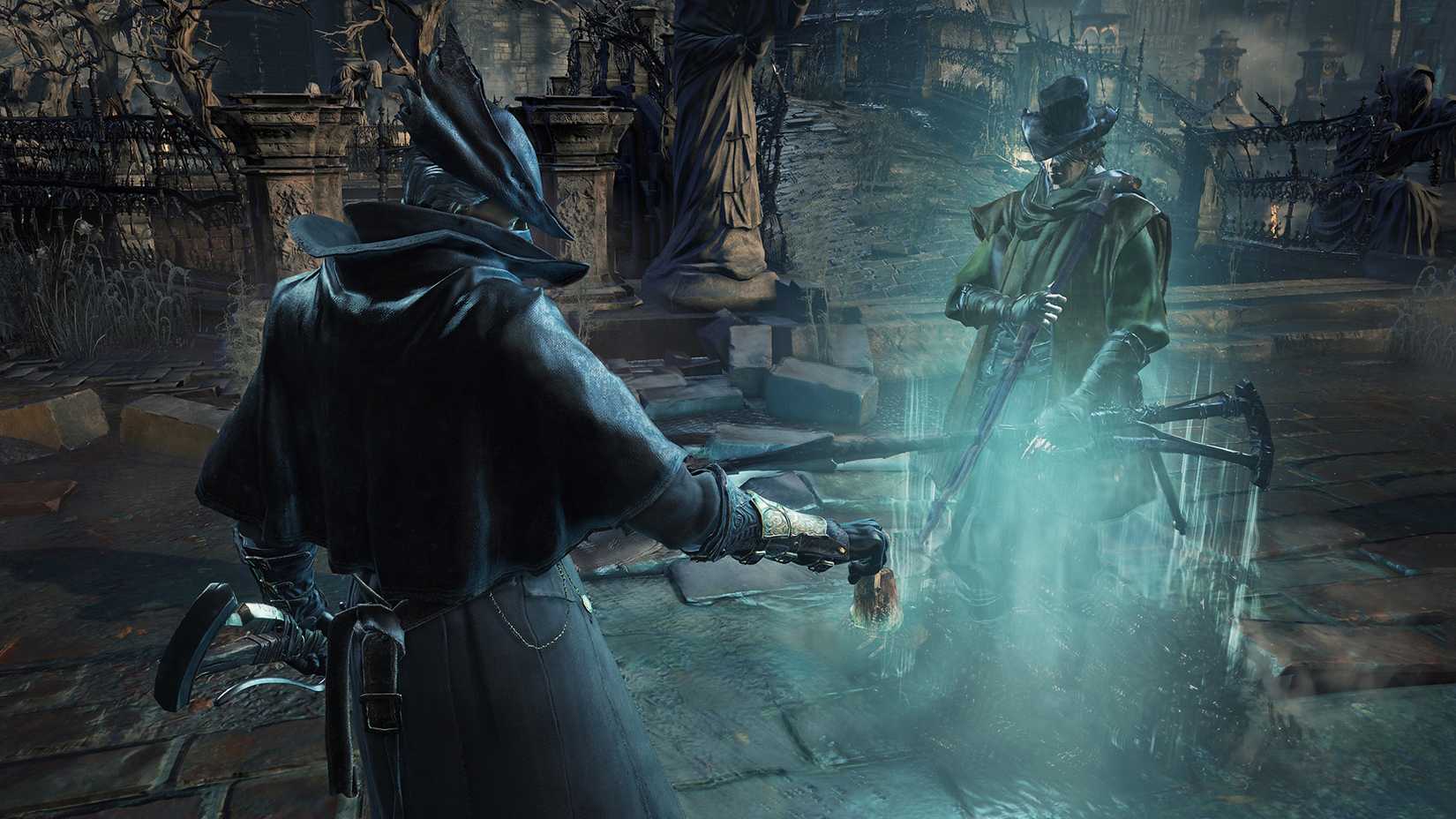 Yharnam'ın karanlık sokakları sizi bekliyor, av zamanı!