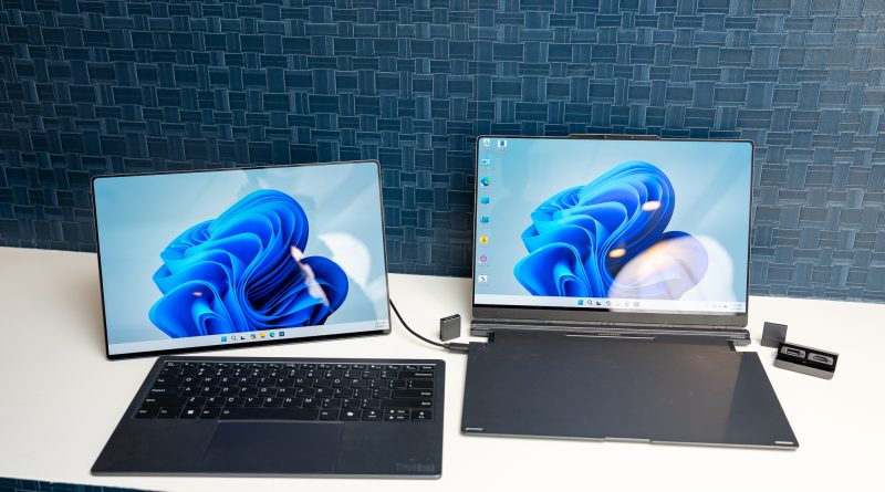 Geleceğin laptopu: Modüler, esnek, iki ekranlı tasarım