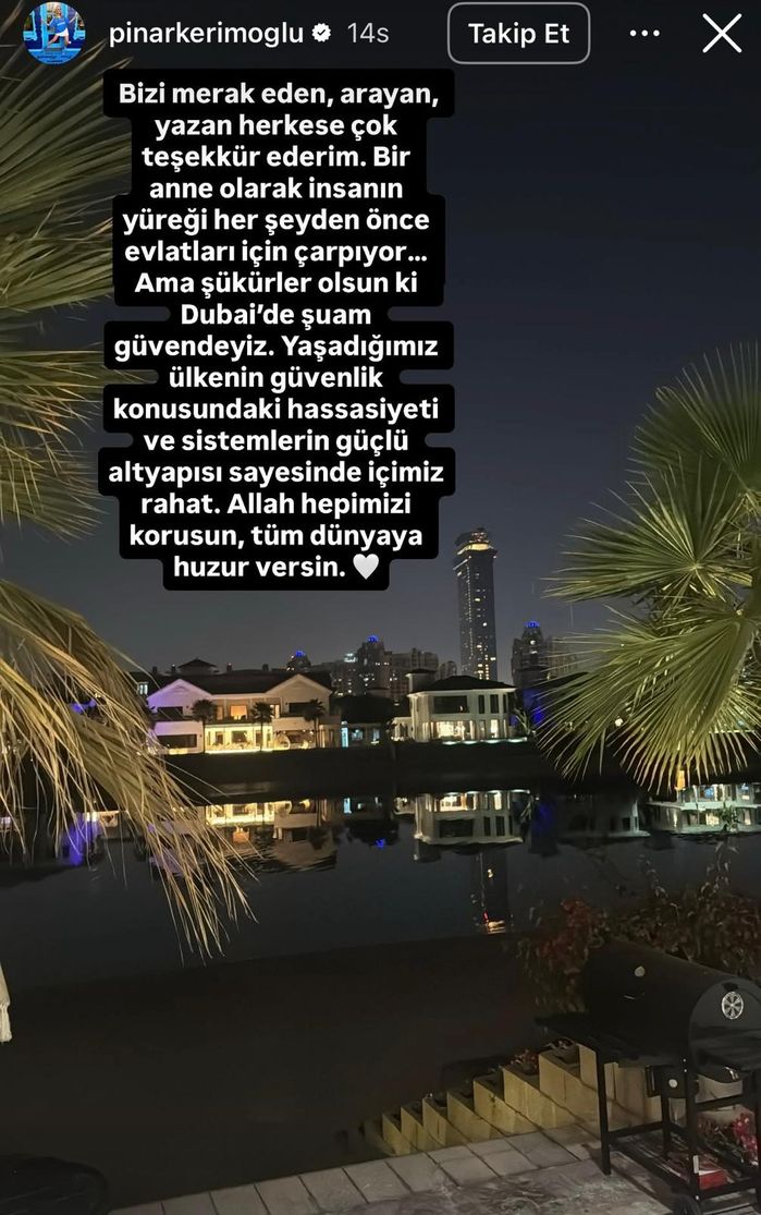 Korku Dubai'de, füzeler gökyüzünde, modacı dehşet içinde