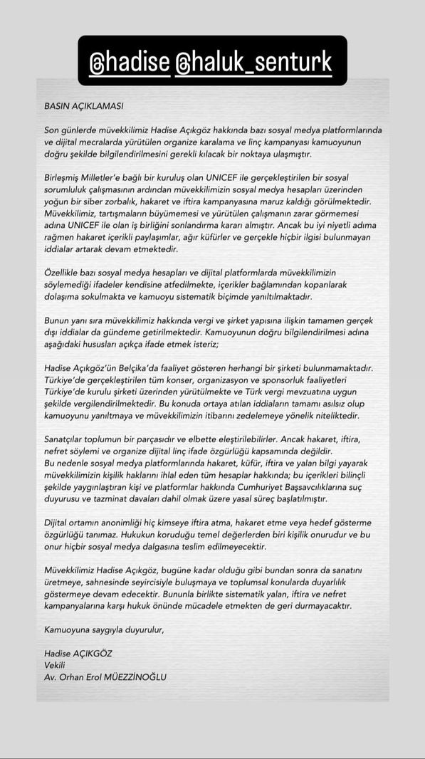 Vicdanı rahatsız olanlar hadisenin hakkını aramasını desteklesin