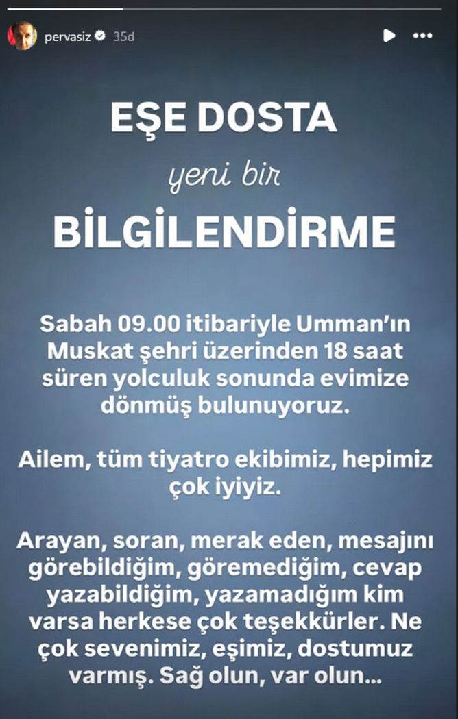 Tiyatrocular evde, geride Dubai ve aksak bir yolculuk