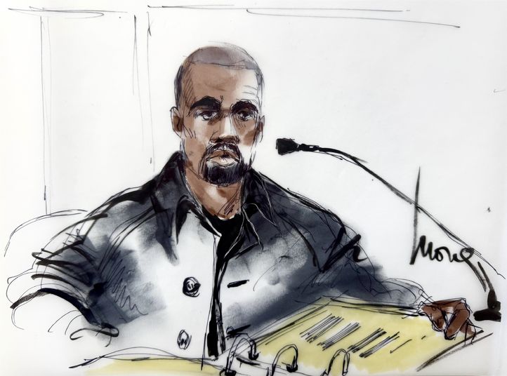 Milyonluk dava, rap yıldızı Kanye West'i mahkemeye getirdi