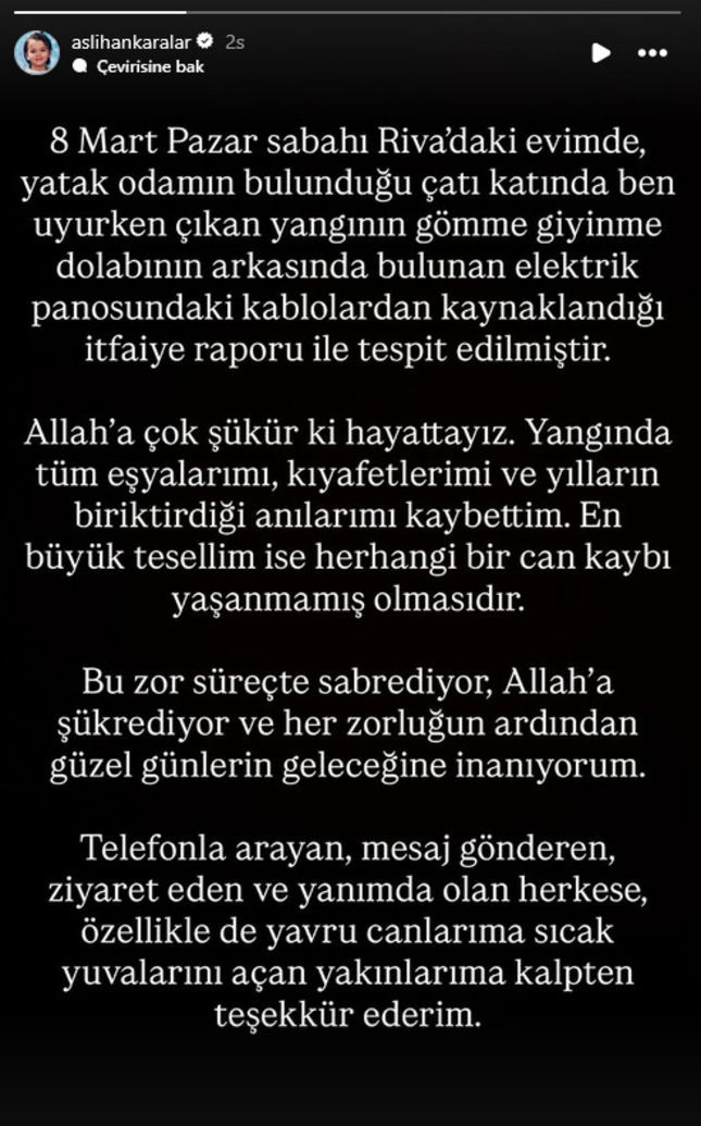 Şok yaşayan oyuncu, anılarıyla yüzleşiyor şimdi