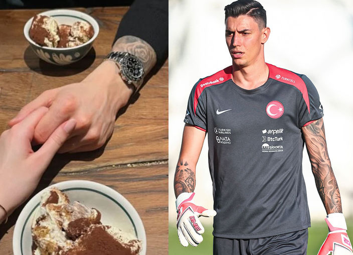 Aşk rüzgarı esti, kalecinin gönlü Fransız güzelde