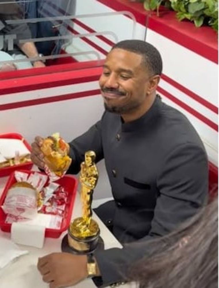 Oscarla hamburger keyfi, şöhretin sıradışı anı