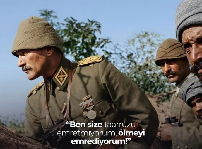 Vatan için destan yazan kahramanlara minnetle saygı