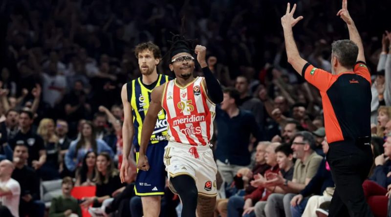 Avrupa basketbolunda şok! Kızılyıldız, Fenerbahçe'nin serisine son verdi