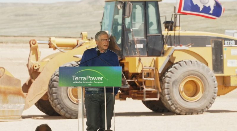 Gelecek enerjisi Wyoming'de yükseliyor, Gates liderliğinde