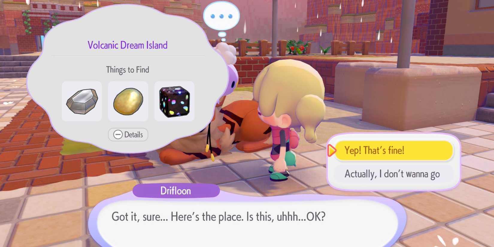 Yeniden doğuşun adası, Ditto ile Pokemonlara yuva yap