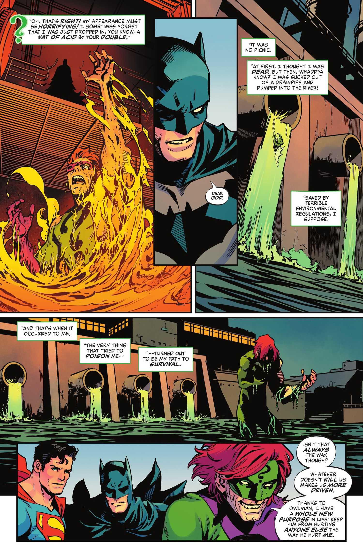 Bulmacalar daha karanlık, Gotham'da yeni bir tehdit yükseliyor