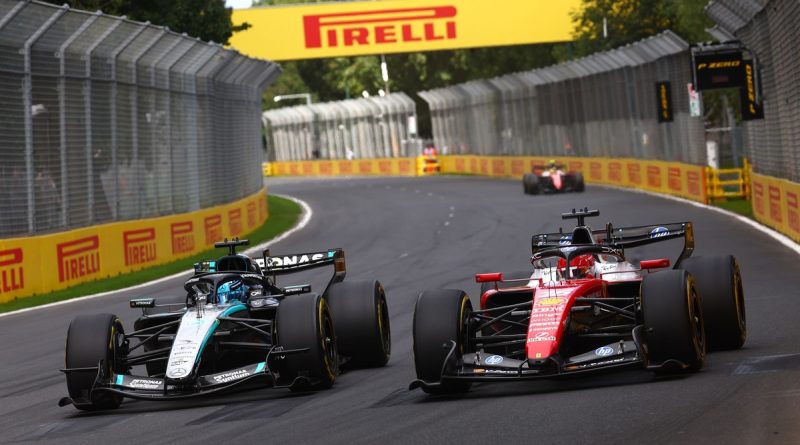 Russell zaferini getirdi, Ferrari hayal kırıklığına uğradı